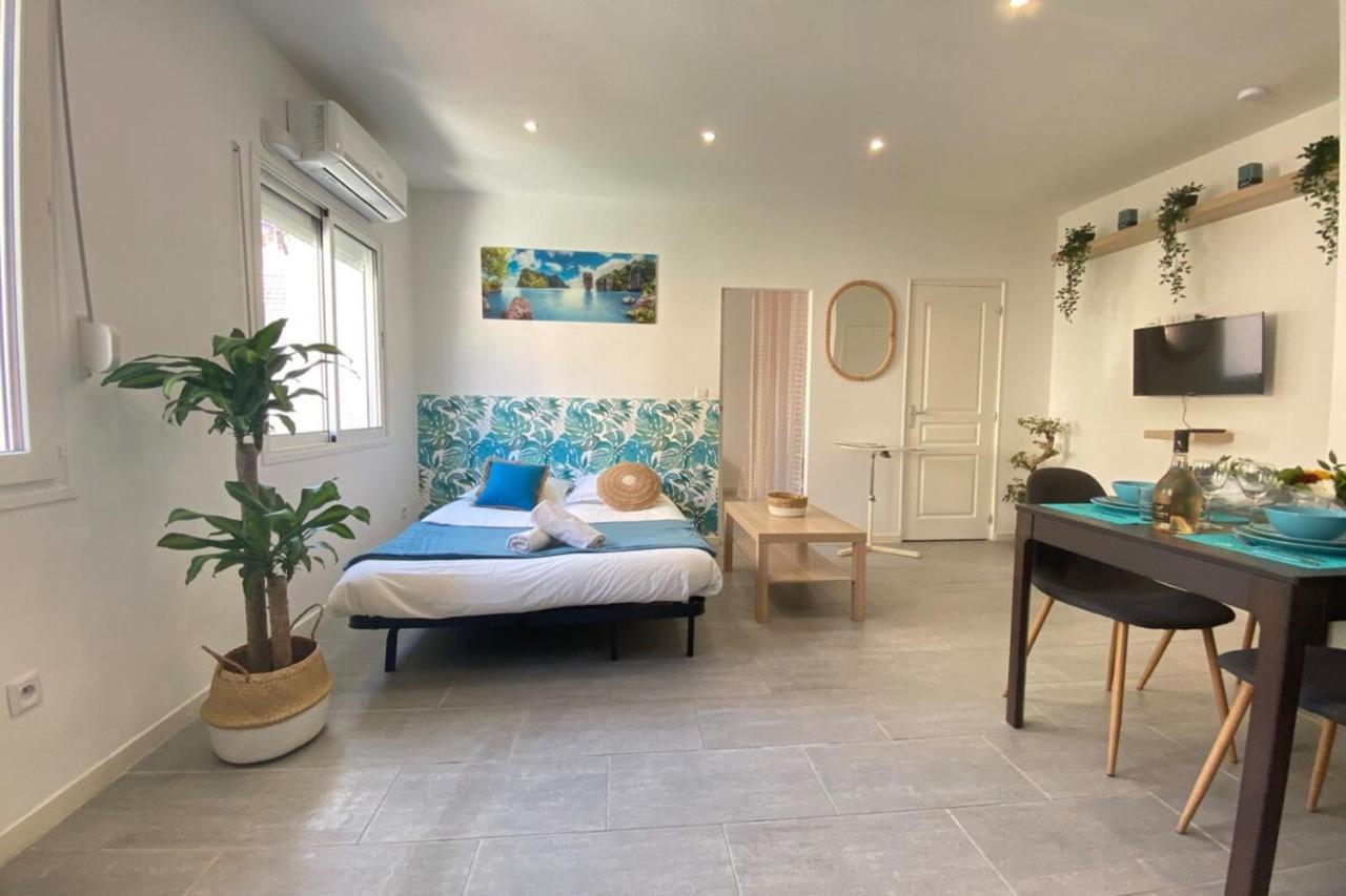Ferienwohnung Exotic Chic & Calm - Lumineux - Clim/Wifi/Netflix Marseilles Exterior foto