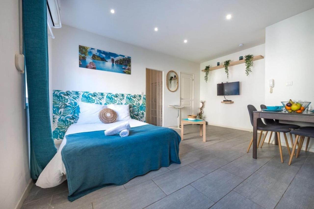 Ferienwohnung Exotic Chic & Calm - Lumineux - Clim/Wifi/Netflix Marseilles Exterior foto